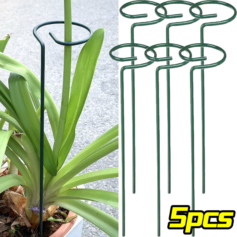 1/10 個ガーデンサポートステークリング金属単一茎植物低木 - Florist Supply Bulk のレビューと価格