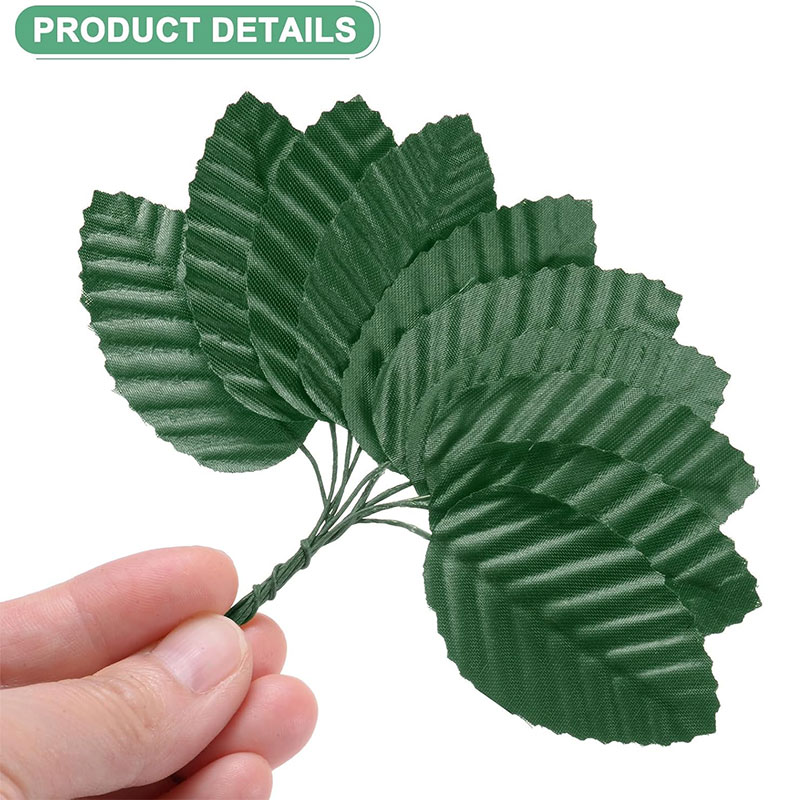 50/100/200 個人工シルクローズ葉フェイク有線シング - Florist Supply Bulk のレビューと価格