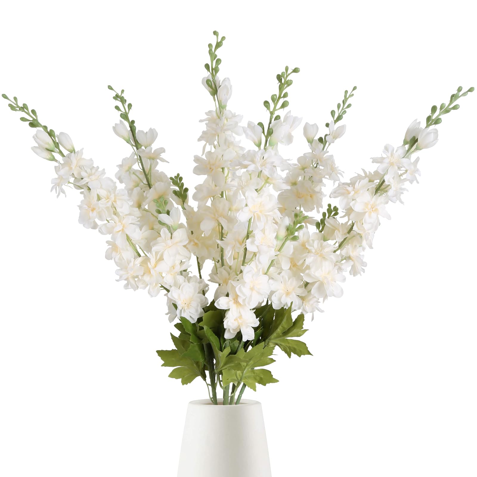 2個入り 造花 ロングステム デルフィニウム ラークスパー  - Florist Supply Bulk のレビューと価格