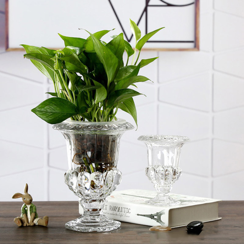 ガラスの花瓶の透明なガラスの花瓶、花瓶、植物のjar、テーブ - Florist Supply Bulk のレビューと価格
