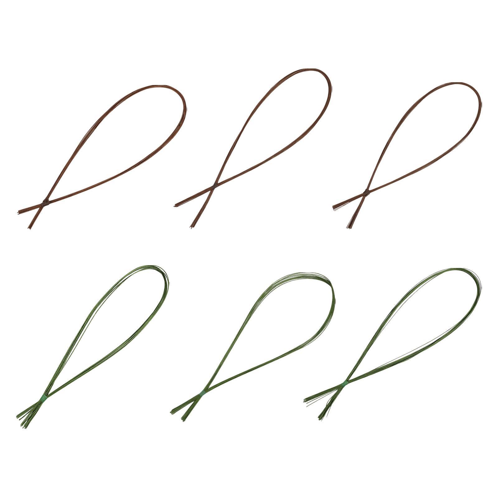 花茎ワイヤー リース作り用品 長さ39.37インチ 簡単に曲 - Wire Stem Florist のレビューと価格