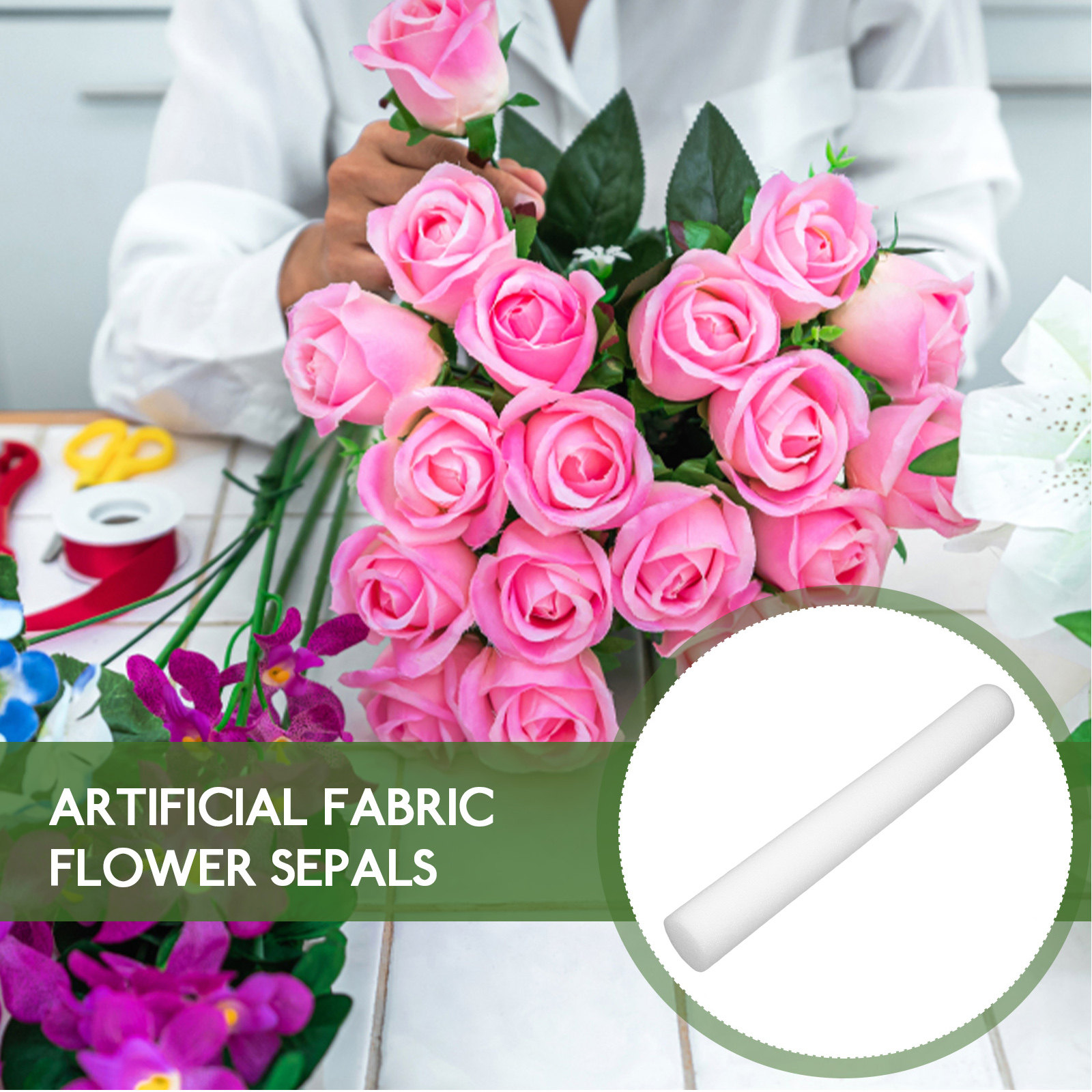 5本入り 40cm フォームロッド 花飾り用 白色フォームシ - The Florist Supply Shop のレビューと価格