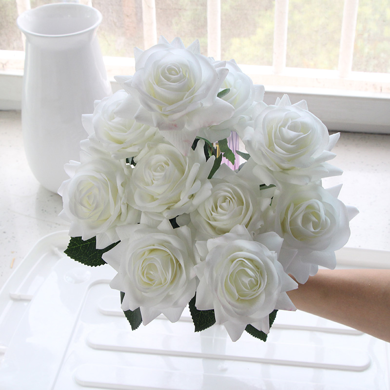 ラテックスの茎の茎,7個,偽のシリコーンの装飾的な花,ハンド - Florist Supply Bulk のレビューと価格